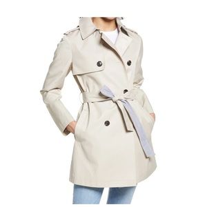 NWT Sam Edelman Short Trench Coat